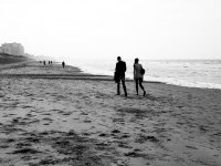 spacer po plaży
